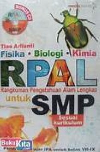 Image of RPAL : fisika ,Biologi, Kimia