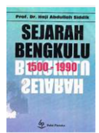 Image of Sejarah bengkulu 1500-1990