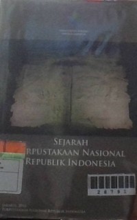 Image of Sejarah perpustakaan nasional repubik indonesia