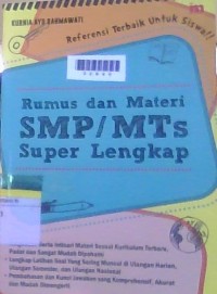 Image of SMP/Rumus Dan Materi MTS Super Lengkap