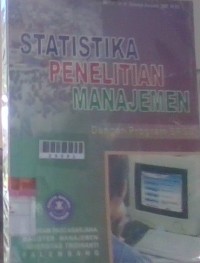 Image of Statistika Penelitian Manajemen Dengan Program SPSS