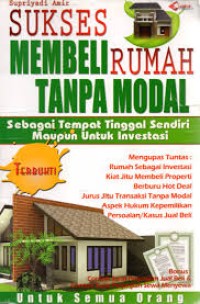 Image of Sukses Membeli Rumah Tanpa Modal
