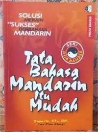 Image of Tata Bahasa Mandarin Itu Mudah