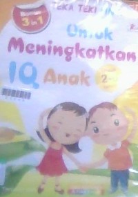 Image of Teka teki untuk meningkatkan IQ  anak
