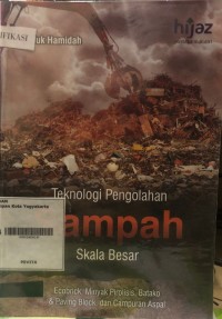 Image of Teknologi Pengolahan Sampah Skala Besar