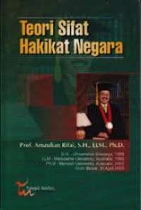 Image of Teori Sifat Hakikat Negara