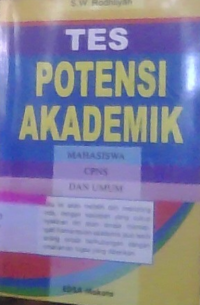 Image of Tes Potensi Akademik Mahasiswa, CPNS, dan Umum