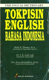 Image of Tokpisin English Bahasa Indonesia